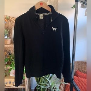 Victoria’s Secret pink 1/4 zip pullover